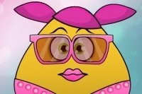 Cambio total de la chica Pou Cambio total de la chica Pou