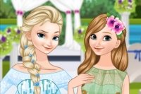 La Novia Elsa y la Dama de Honor Anna La Novia Elsa y la Dama de Honor Anna