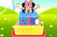 La tarta de cumpleaños de Minnie La tarta de cumpleaños de Minnie