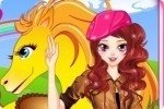 Viste a la chica del caballo Viste a la chica del caballo