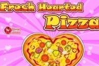 Corazón de pizza