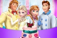 Pastel de boda de Frozen